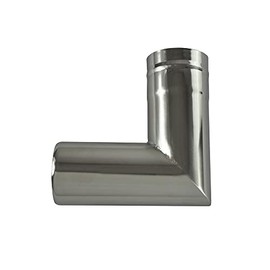 TENMAK DESIGN 90° Vent Pipe for Wood Stoves [S] Φ2.1 inches (53 mm)