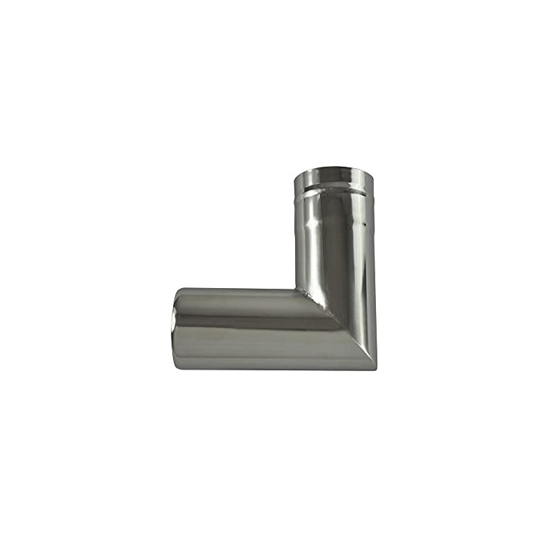 TENMAK DESIGN 90° Vent Pipe for Wood Stoves [S] Φ2.1