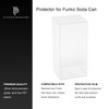 Platinum Protectors Plastic Display Case Compatible With Funko Pop Soda