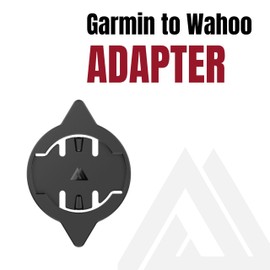 KOM Cycling Quarter Turn Adapter Compatible with Garmin to Wahoo Computers - Mount Any Wahoo Computer onto an existing Mount (2)