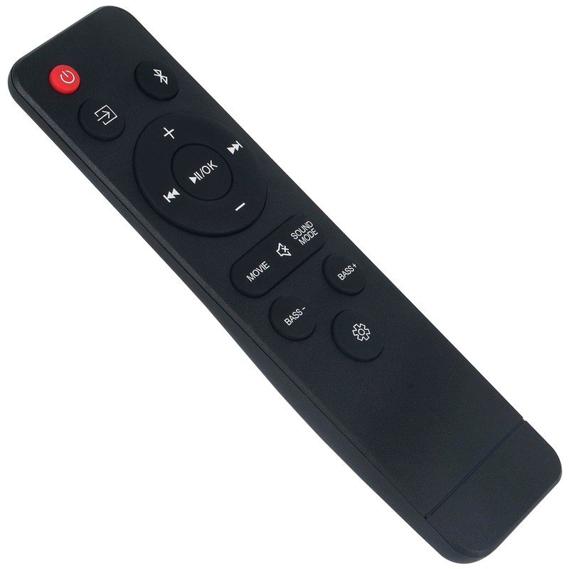 ECONTROLLY Replacement Soundbar Remote Commander Compatible for ONN Sound Bar