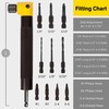 Tight Fit Tools Right Angle Drill Attachment - 90-Degree Bit
