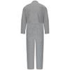 Red Kap Men's Snap Front Cotton Coverall, Oversized Fit, Long