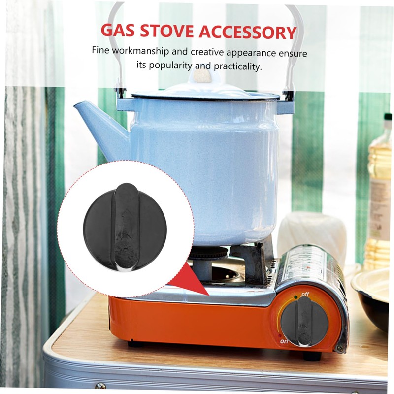 Hohopeti 10pcs Gas Stove Knobs Durable Rotary Control Knobs for