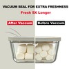 CABIBOX Compact Vacuum Sealer for Food(Powerful Handheld Vacuum Sealer Machine+