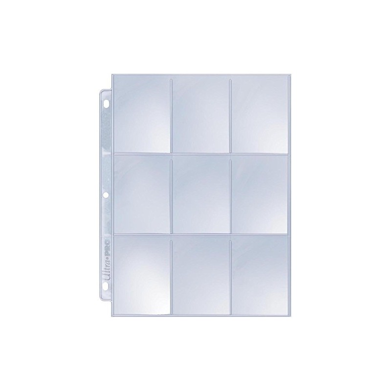 Ultra Pro Silver Series 9 Pocket Pages (25 count pack)