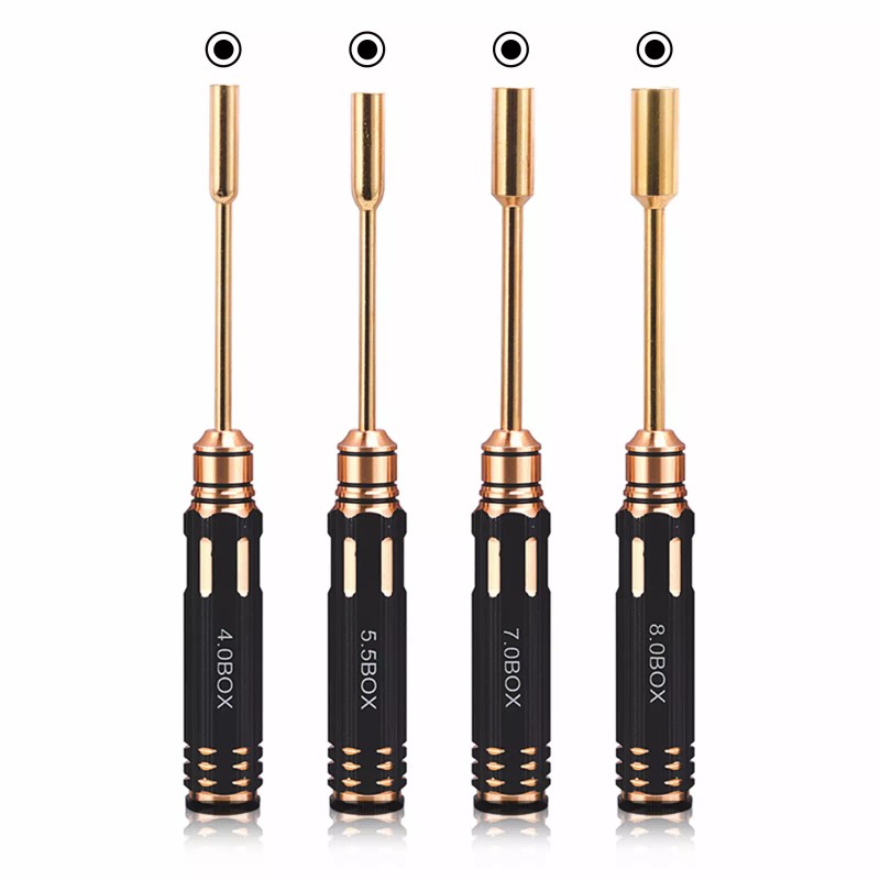 Buddy RC Hex Nut Screw Driver Set Titanium Nitride Coated4.0mm