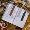 GeeRic 3pcs Set Bookmarks Genuine Leather Bookmarks Bookmarks with String