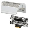 vhbw 1x cutter block, 1x dual shaving foil with frame