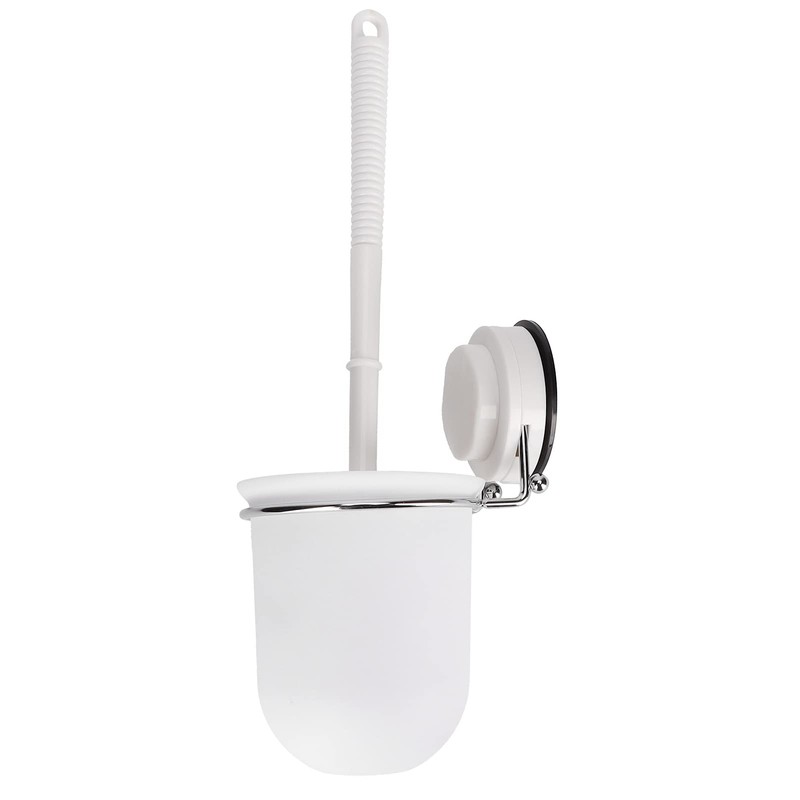 Toilet Brush and Holder, Wall Mounted Toilet Brush Set, Bathroom
