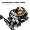 Fishing Reel Casting Reel Baitcaster 7.2:1 High Speed Spinning Reel