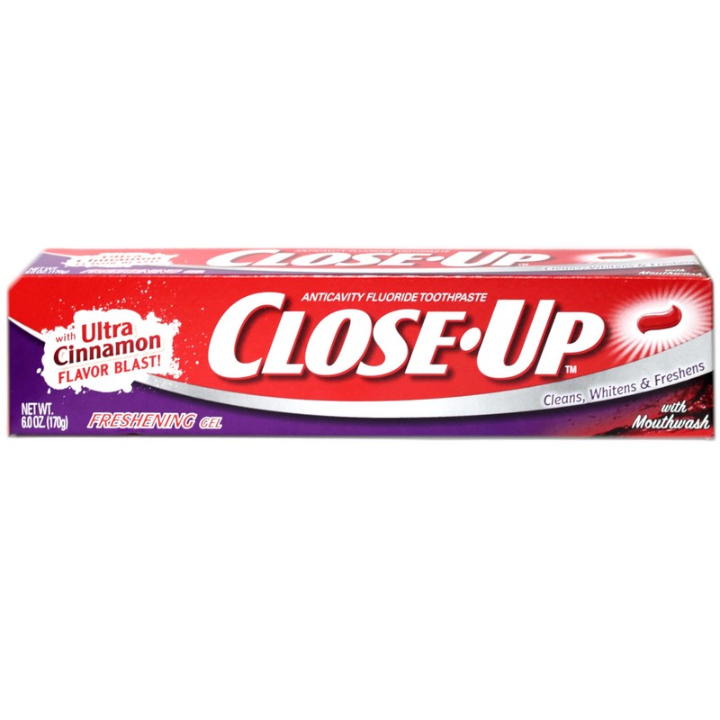 PACK OF 3 EACH CLOSE-UP RED GEL CINNAMON 6OZ PT#3320074102