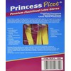 Princess Picot Rubber Gloves Medium (12 Pairs), 12 Count