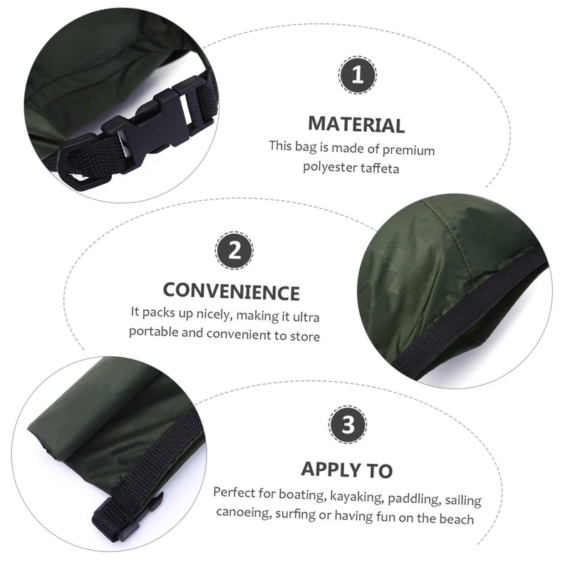 Kisangel Rafting Bag Camping Backpack Backpacks Foldable Backpack Transparent Backpack