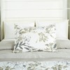 Chezmoi Collection Lily 7-Piece Floral Botanical Comforter Set King -