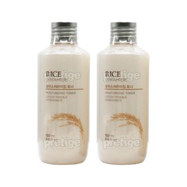 LG Life & Health The Face Shop Rice & Ceramide Moisture Toner 150ml+150ml / 더페이스샵 라이스앤세라마이드 모이스처토너 150ml+150ml