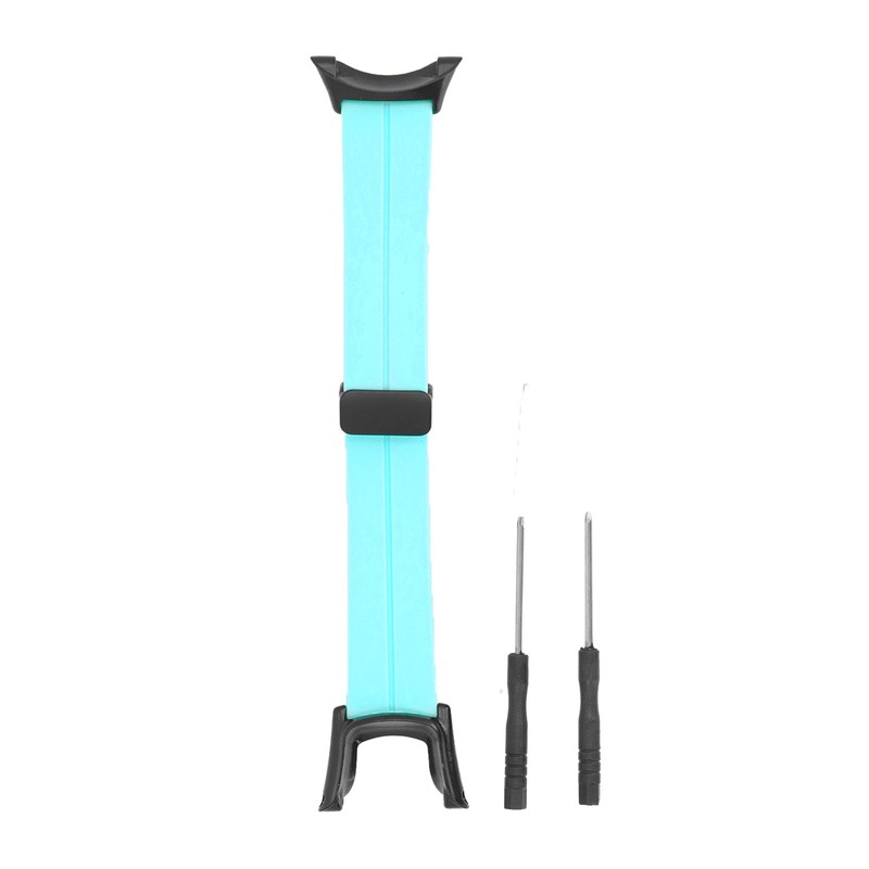 Silicone Watch Strap Waterproof Magnetic Folding Buckle Replacement Watchband for