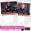 The Calendar King // Phil Hucknall - 2025 Wall Calendar