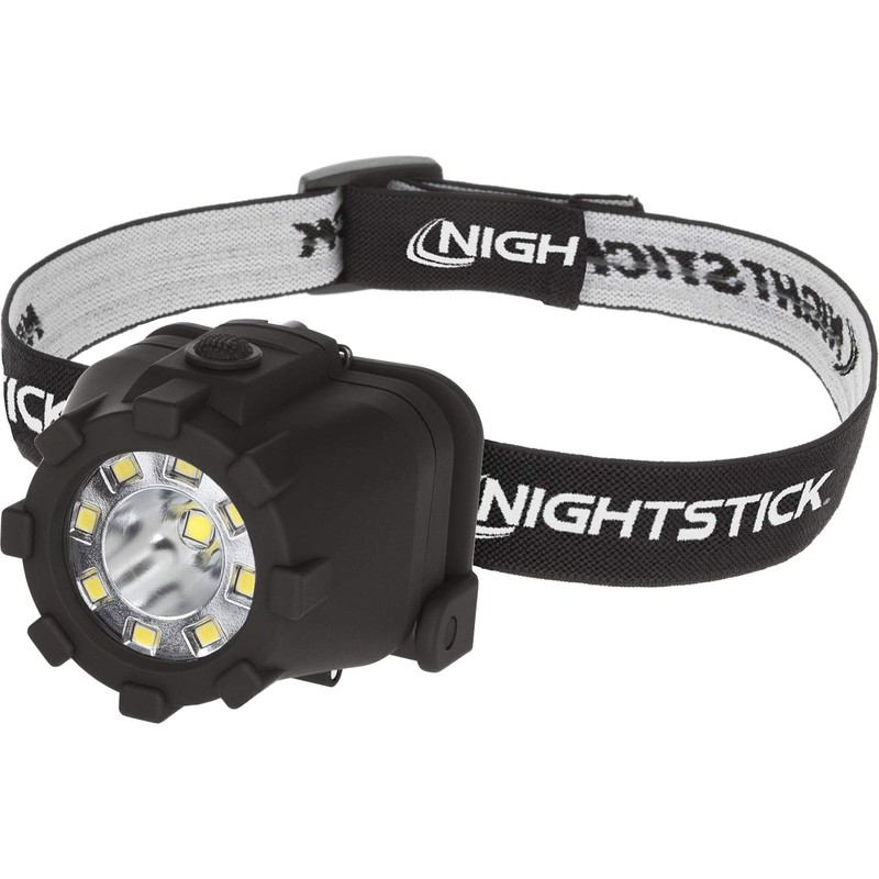 Nightstick NSP-4604B Dual-Light Headlamp, Black