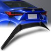 HYPERSPEED Real Carbon Fiber Trunk Spoiler Wing Lip kit Rear