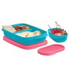 Tupperware Set De Recipiente Con Divisiones 2 Piezas