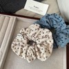 Qiwenr Pack of 3 Corduroy Hair Bobbles Scrunchies for Women