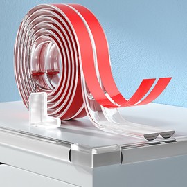 Clear Corner Protectors,Corner Protector Baby Proofing,Furniture Corner Guard & Edge Safety Bumpers, 32.8ft(10M) Soft Edge Protector with Upgraded Pre-Taped Strong Adhesive for Furniture&Sharp Corners