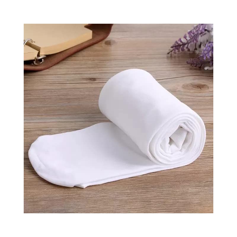 HxmeStore Ladies Thermal Tights Opaque One Size, White