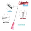 Cánula Para Relleno Facial Punta Roma 15 Pzas 25 G
