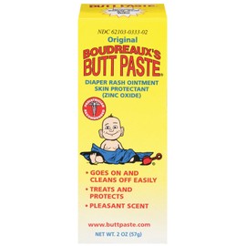 Boudreaux Butt Paste Original Diaper Rash Ointment - 2 oz