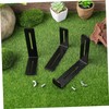 Gatuida 1 Set Railing Flower Pot Bracket Outdoor Flower Planter