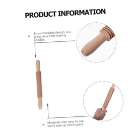 Generic 1pc Spaghetti Rolling Pin Professional Dough Roller for Baking and Cooking Easy to Use Compact Design Kitchen Utensil for Homemade Pasta and Pastries
