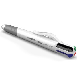 Paper Mate InkJoy Quatro 4-Colour Ballpoint Pen | Business Colours | Medium Point (1.0 mm) |12 Count