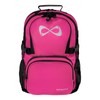 PETITE CLASSIC CHEER BACKPACK - BAG COLOR: BLACK, LOGO COLOR: