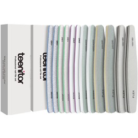 Nail Buffer, Teenitor Nail Files, Gel Nail Files Buffers,12pcs