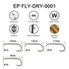 Eupheng Fly Hooks Assortment of Best Sizes Dry Wet Nymph