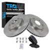 TRQ Front Brake Pad & Rotor Kit Brake Pads Brake