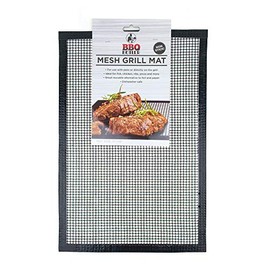 BBQ Butler Non-Stick BBQ Mesh Grill Mat- Perfect For Smokers - Traeger, Green Egg, Kamodo Compatible