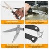 Hoteche 10-Inch Poultry Shears – Heavy Duty Kitchen Shears for