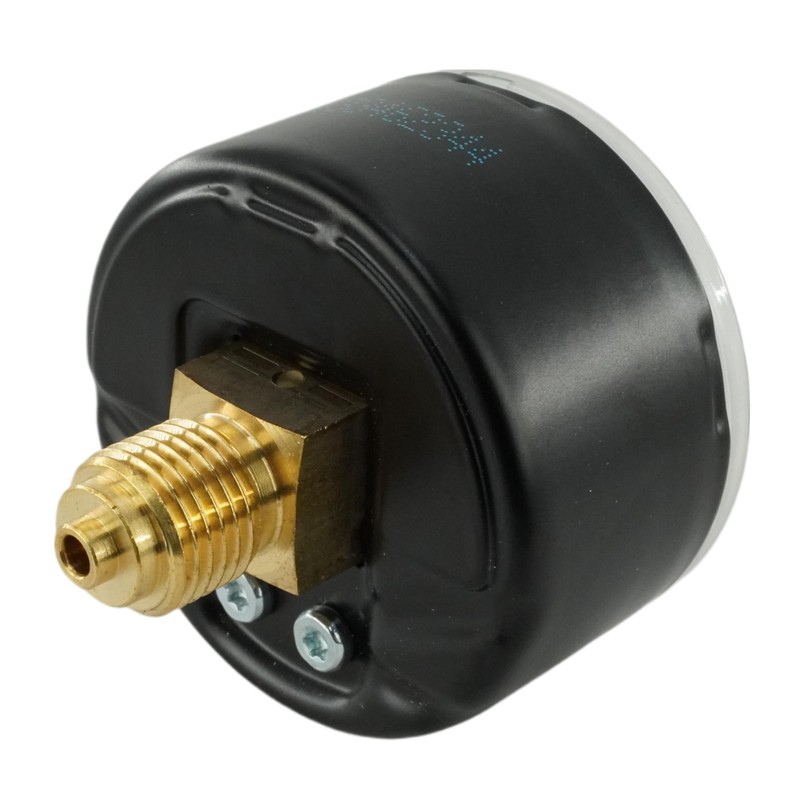 Fittingstore - 50 mm horizontal pressure gauge G 1/4 inch