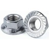 SS8® 2 x Flange Nuts Stainless Steel M10 (10mm) Hex
