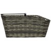 KlickFix 2128051920 Unisex – Adults' Rear Bicycle Basket Black 44