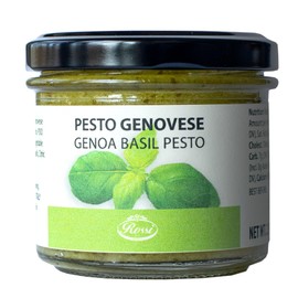 Pesto Genovese by Roberto Panizza - Shelf Stable - Genova, Liguria - 85gr - 3 oz