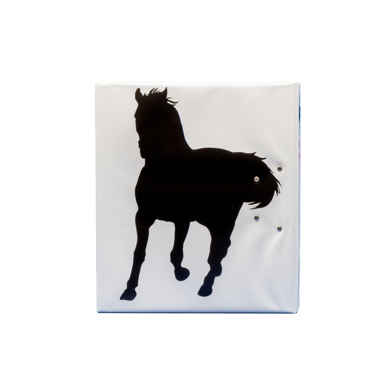 Motif Folder A4 My Horse, PVC Folder with 2 Mechanics,