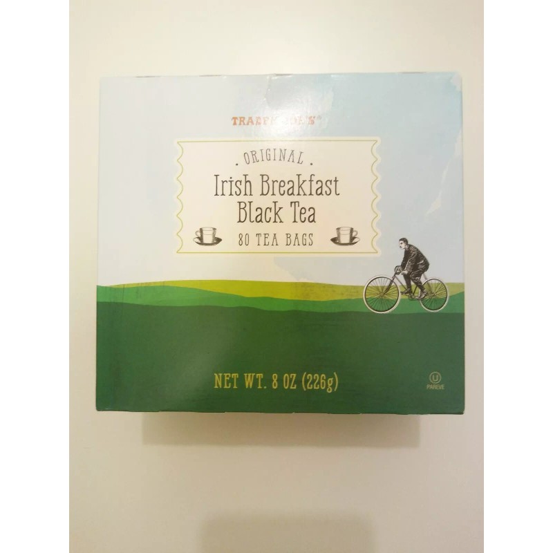 Trader Joe's Original Irish Breakfast Black Tea 80 Tea Bags