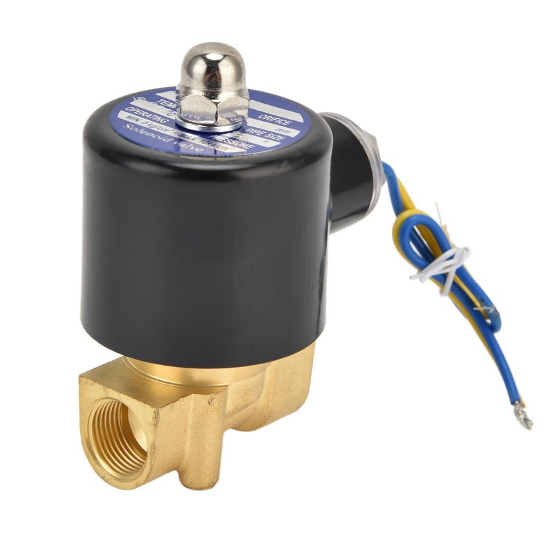 2W‑040‑10 G3/8 in Solenoid Valve Brass Diaphragm Normally Closed Electric