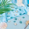 SUNNYCLUE 1 Box 100Pcs Sea Turtle Beads Turquoise Starfish Bead