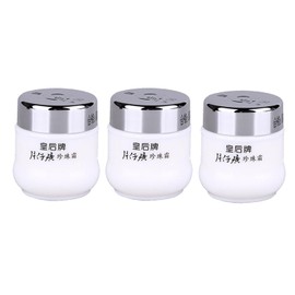 1 paquete de 3 piezas de crema facial radiante Pianzaihuang Pearl, hidrata la piel y ajusta la tez de la piel, dejando una piel radiante y hmeda...   