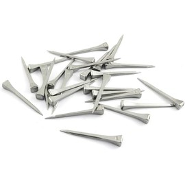 HJTOOK 50pcs Steel 2 Inches E5 Horseshoe Nail Stainless Steel Horseshoe Tools for Horse Training Equestrian Sports