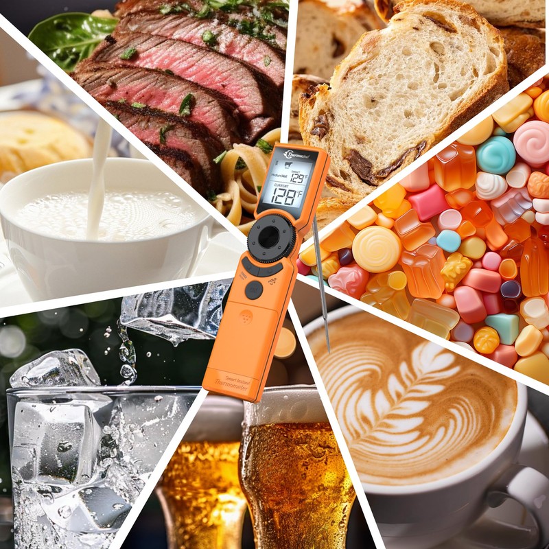 Thermochef Digital Meat Thermometer for Grill, Instant Read Food Thermometers